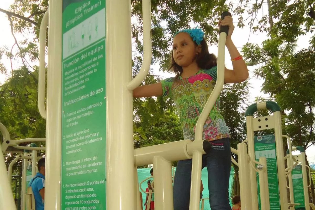 Otros seis gimnasios al aire libre serán entregados a la comunidad del municipio de Arauca por parte de la alcaldía.